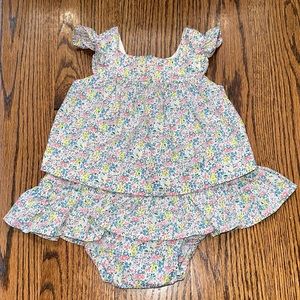 Baby Gap Floral Outfit Set